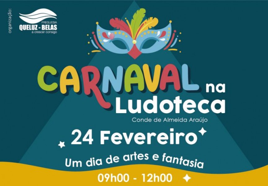 Carnaval na Ludoteca - Um dia de artes e fantasia... 