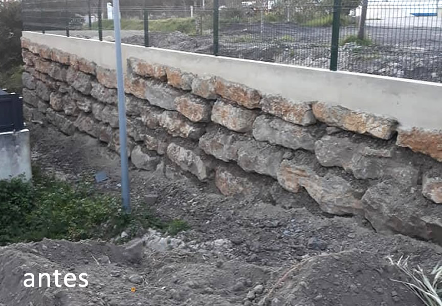 Belas | Obras de requalificação -  Rua de São Pedro e Rua do Centro Social