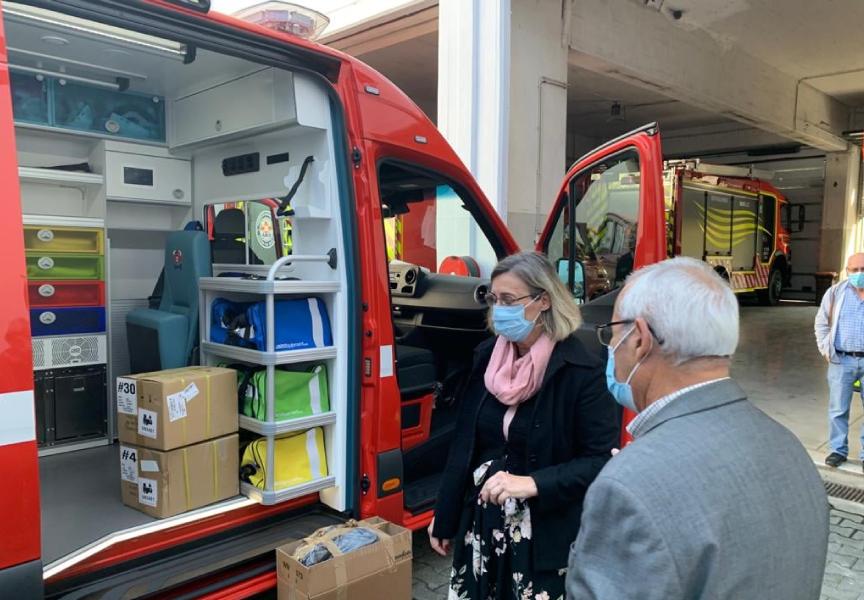 Em apoio às Instituições locais | Bombeiros Voluntários De Queluz