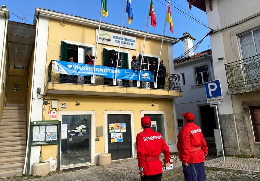 Cerimónia de Hastear da Bandeira - dia 25 de abril 2022